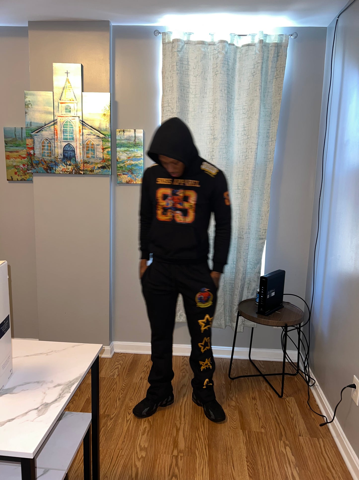 SoSS Raven Flock Sweat Suits