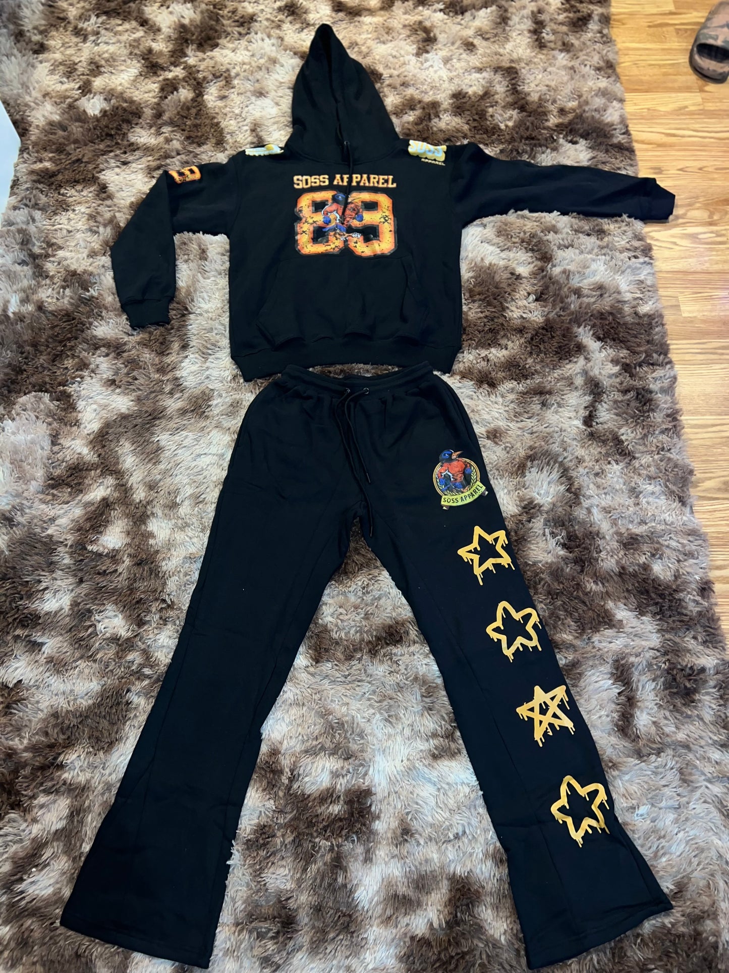 SoSS Raven Flock Sweat Suits