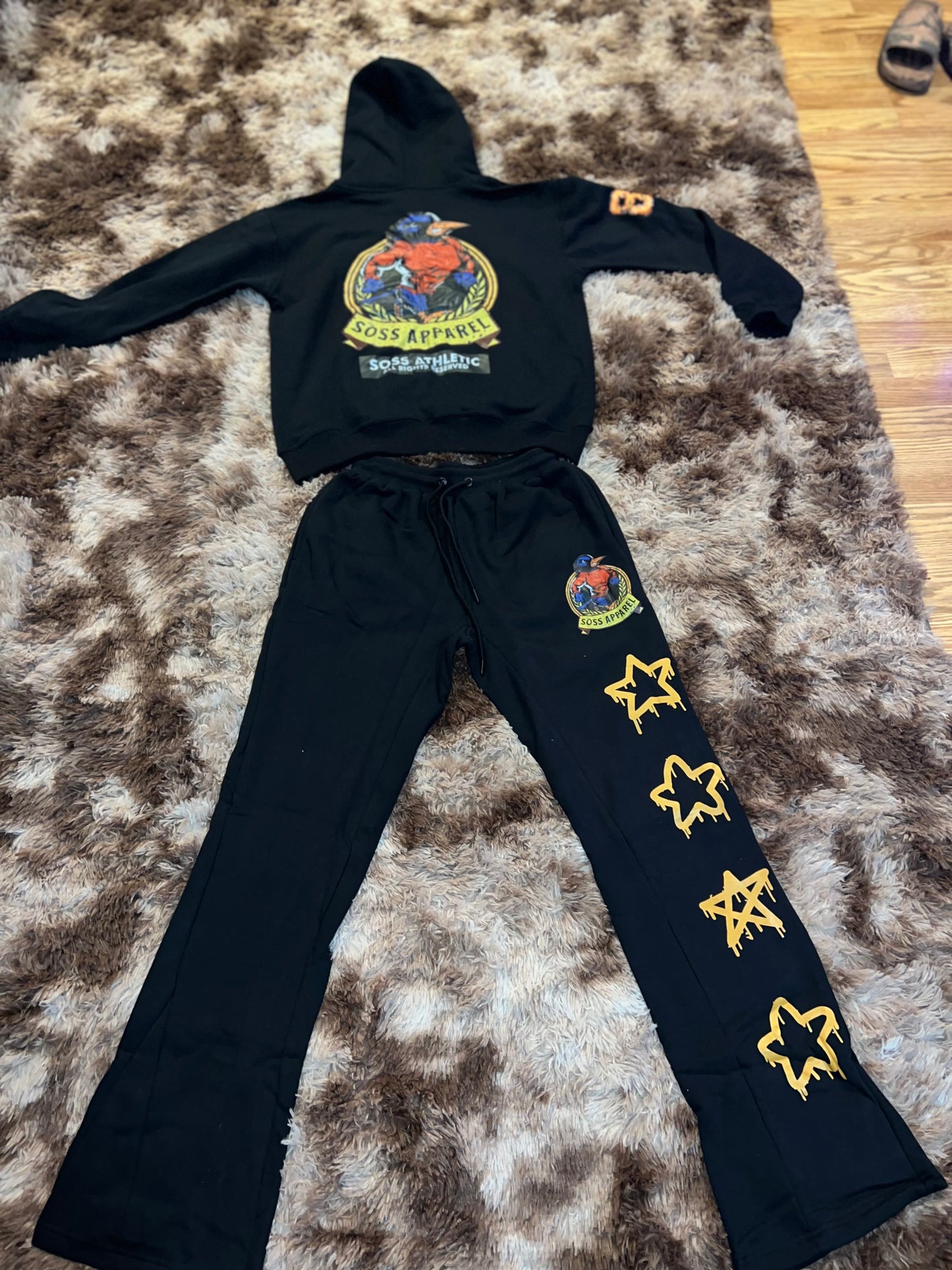 SoSS Raven Flock Sweat Suits